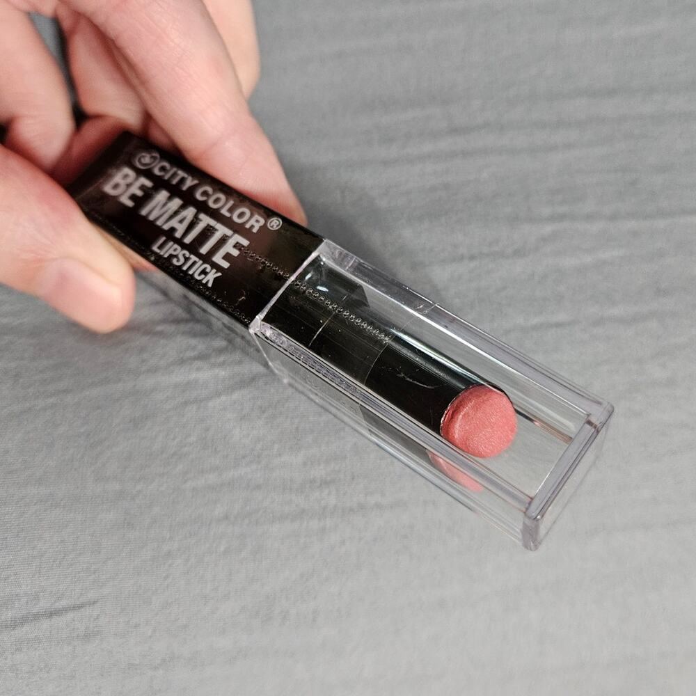 City Color Be Matte Lipstick Melon M1 NEW